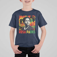 Rosa Parks T Shirt For Kid Strong Black Women Pride