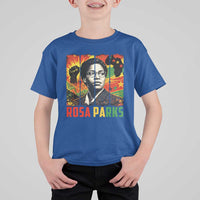 Rosa Parks T Shirt For Kid Strong Black Women Pride