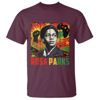 Rosa Parks T Shirt Strong Black Women Pride