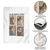 Black Women History Leaders Garden Flag Womens History Month