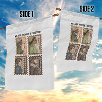 Black Women History Leaders Garden Flag Womens History Month