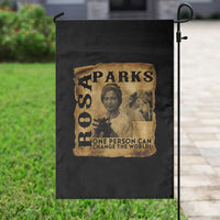Rosa Parks Change The World Quote Garden Flag Black Women Leader