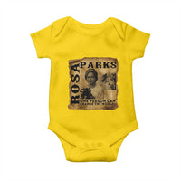 Rosa Parks Change The World Quote Baby Onesie Black Women Leader