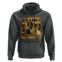 Rosa Parks Change The World Quote Hoodie Black Women Leader