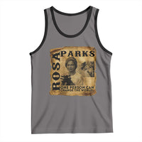 Rosa Parks Change The World Quote Tank Top Black Women Leader