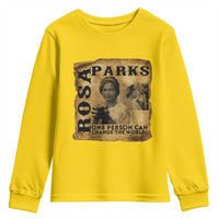 Rosa Parks Change The World Quote Youth Sweatshirt Black Women Leader