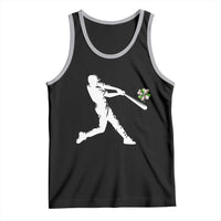 St Patricks Day Baseball Batter Tank Top Irish Sports Gift