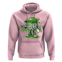 St Patricks Day Shamrock Baseball Player Gift Hoodie