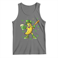Funny Banana Baseball Player Gift Tank Top St Patricks Day