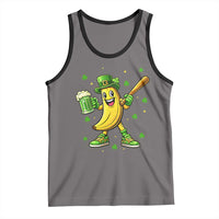 Funny Banana Baseball Player Gift Tank Top St Patricks Day