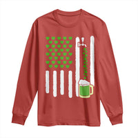 St Patricks Day Irish American Pride Gift Long Sleeve Shirt