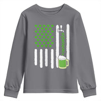 St Patricks Day Irish American Pride Gift Youth Sweatshirt