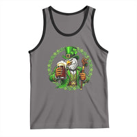 Irish Patriotic Eagle Leprechaun Tank Top St Patricks Day Gift