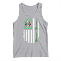 Irish American Darts Shamrock Flag Gift Tank Top