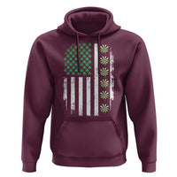 Vintage Shamrock Lucky Darts Hoodie St Patricks Day Gift