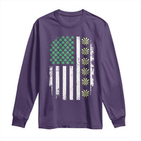 Vintage Shamrock Lucky Darts Long Sleeve Shirt St Patricks Day Gift