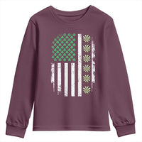 Vintage Shamrock Lucky Darts Youth Sweatshirt St Patricks Day Gift