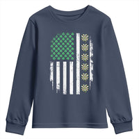 Vintage Shamrock Lucky Darts Youth Sweatshirt St Patricks Day Gift