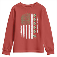 Vintage Shamrock Lucky Darts Youth Sweatshirt St Patricks Day Gift