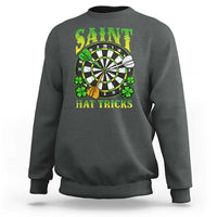 Funny Darts St Patricks Day Gift Sweatshirt Saint Hat Tricks