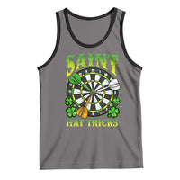 Funny Darts St Patricks Day Gift Tank Top Saint Hat Tricks