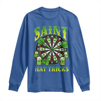 Saint Hat Tricks St Patricks Day Long Sleeve Shirt Darts Player Gift