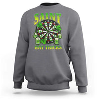 Saint Hat Tricks St Patricks Day Sweatshirt Darts Player Gift