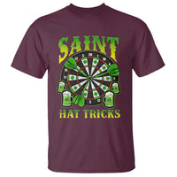 Saint Hat Tricks St Patricks Day T Shirt Darts Player Gift