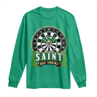Saint Hat Tricks Long Sleeve Shirt St Patricks Day Dart Thrower Gift