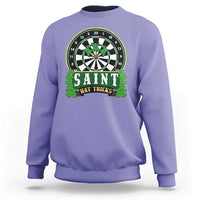 Saint Hat Tricks Sweatshirt St Patricks Day Dart Thrower Gift