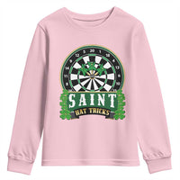 Saint Hat Tricks Youth Sweatshirt St Patricks Day Dart Thrower Gift