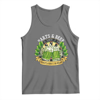 Beer And Darts St Patricks Day Gift Tank Top That Is Why I Am Here
