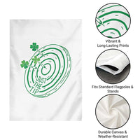 Dirty Humor Dartist St Patricks Day Gift Garden Flag Just The Tip