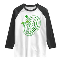 Dirty Humor Dartist St Patricks Day Gift Raglan Shirt Just The Tip