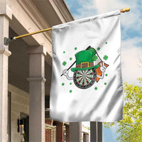 Lucky Darts Board With Irish Flag Garden Flag St Patricks Day Gift