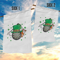Lucky Darts Board With Irish Flag Garden Flag St Patricks Day Gift