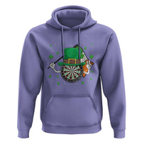 Lucky Darts Board With Irish Flag Hoodie St Patricks Day Gift