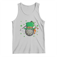 Lucky Darts Board With Irish Flag Tank Top St Patricks Day Gift