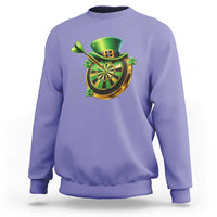St Patricks Day Irish Darts Board Celebration Gift Sweatshirt