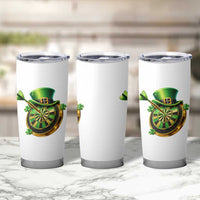 St Patricks Day Irish Darts Board Celebration Gift Tumbler Cup