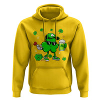 St Patricks Day Shamrock Darts And Beer Lover Gift Hoodie