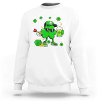 St Patricks Day Shamrock Darts And Beer Lover Gift Sweatshirt