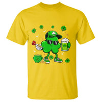 St Patricks Day Shamrock Darts And Beer Lover Gift T Shirt