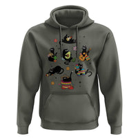 Funny Black Cat Lover Cinco De Mayo Hoodie Mexican Fiesta Gift