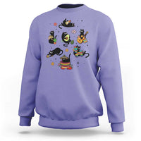 Funny Black Cat Lover Cinco De Mayo Sweatshirt Mexican Fiesta Gift