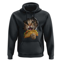 Funny Cat Eating Taco Hoodie Mexican Food Lover Gift