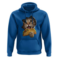 Funny Cat Eating Taco Hoodie Mexican Food Lover Gift