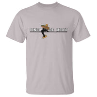 Funny Cinco De Meow T Shirt Cute Black Cat Eating Taco