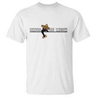 Funny Cinco De Meow T Shirt Cute Black Cat Eating Taco