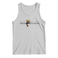Funny Cinco De Meow Tank Top Cute Black Cat Eating Taco